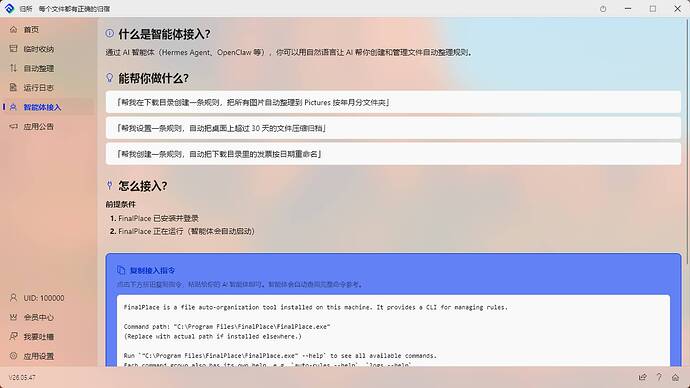 智能体接入