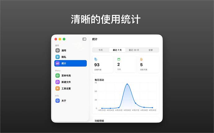 使用统计-中文